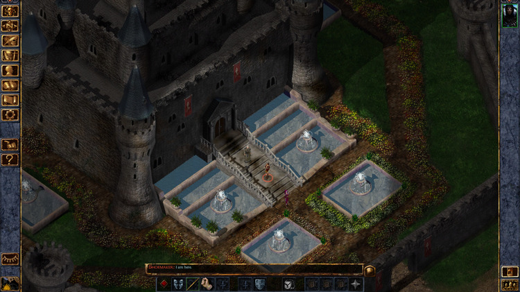 The exterior of Candlekeep