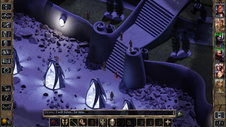 Odd environments are throughout the game