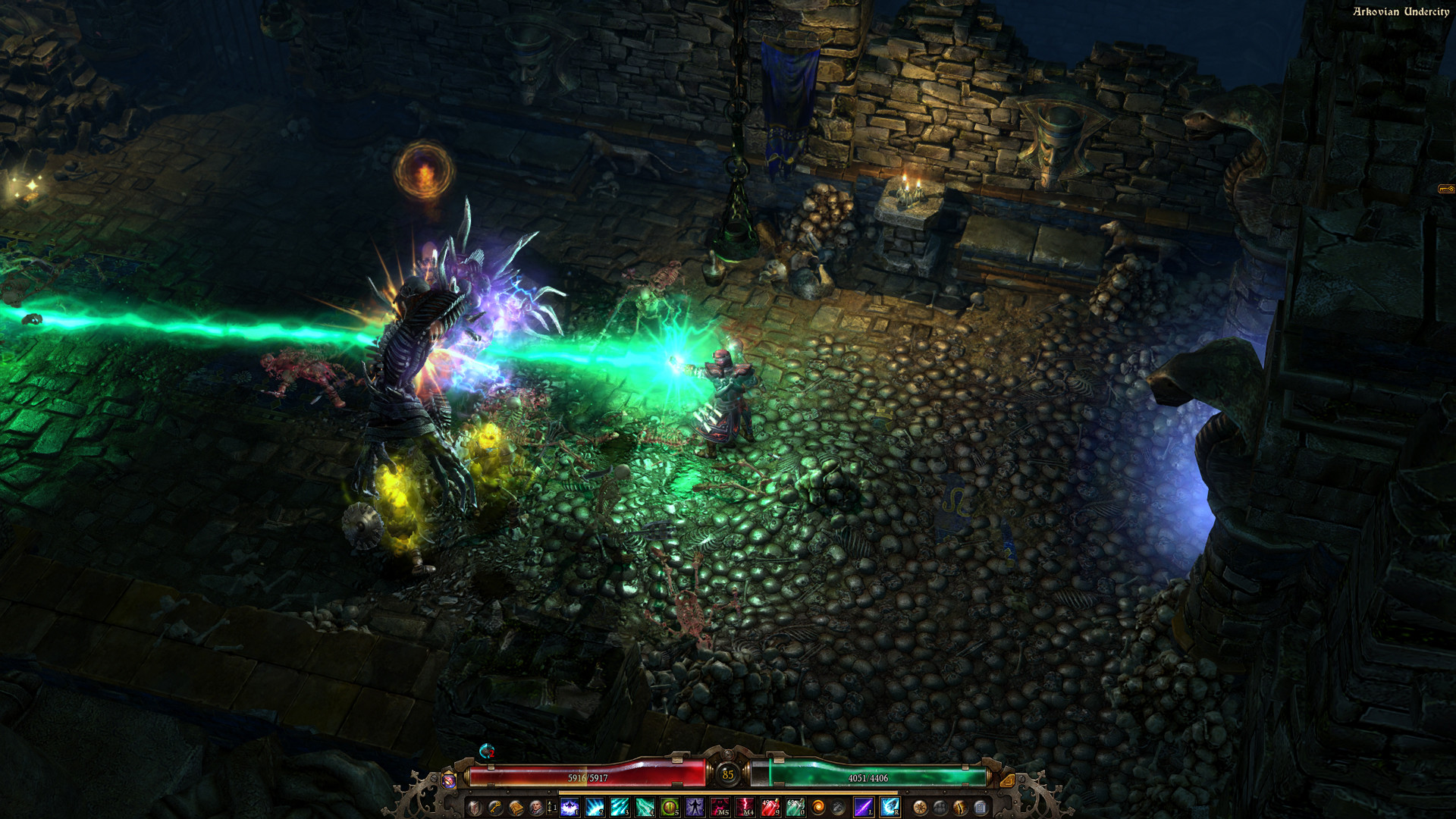 Great spell effects abound