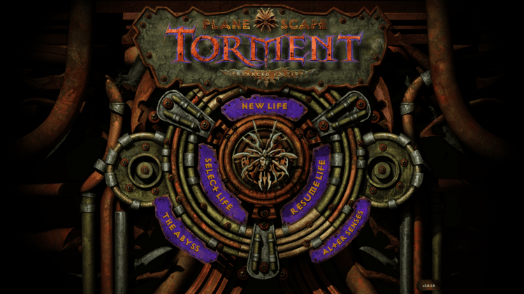 Planescape title screen